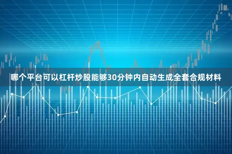 哪个平台可以杠杆炒股能够30分钟内自动生成全套合规材料
